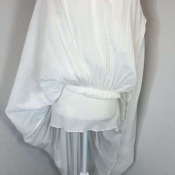 Three Graces White Cotton Maxi Size 6 - Picture 10 of 16